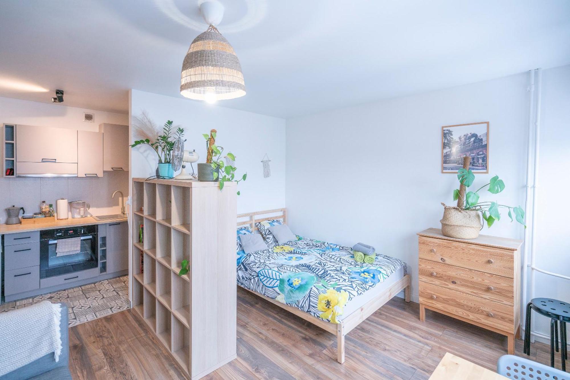 Apartamento 10Th Floor Studio In The City Center Of Breslavia Exterior foto